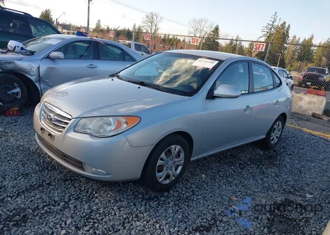2010 Hyundai Elantra Gls from USA, damaged, VIN KMHDU4AD7AU118258